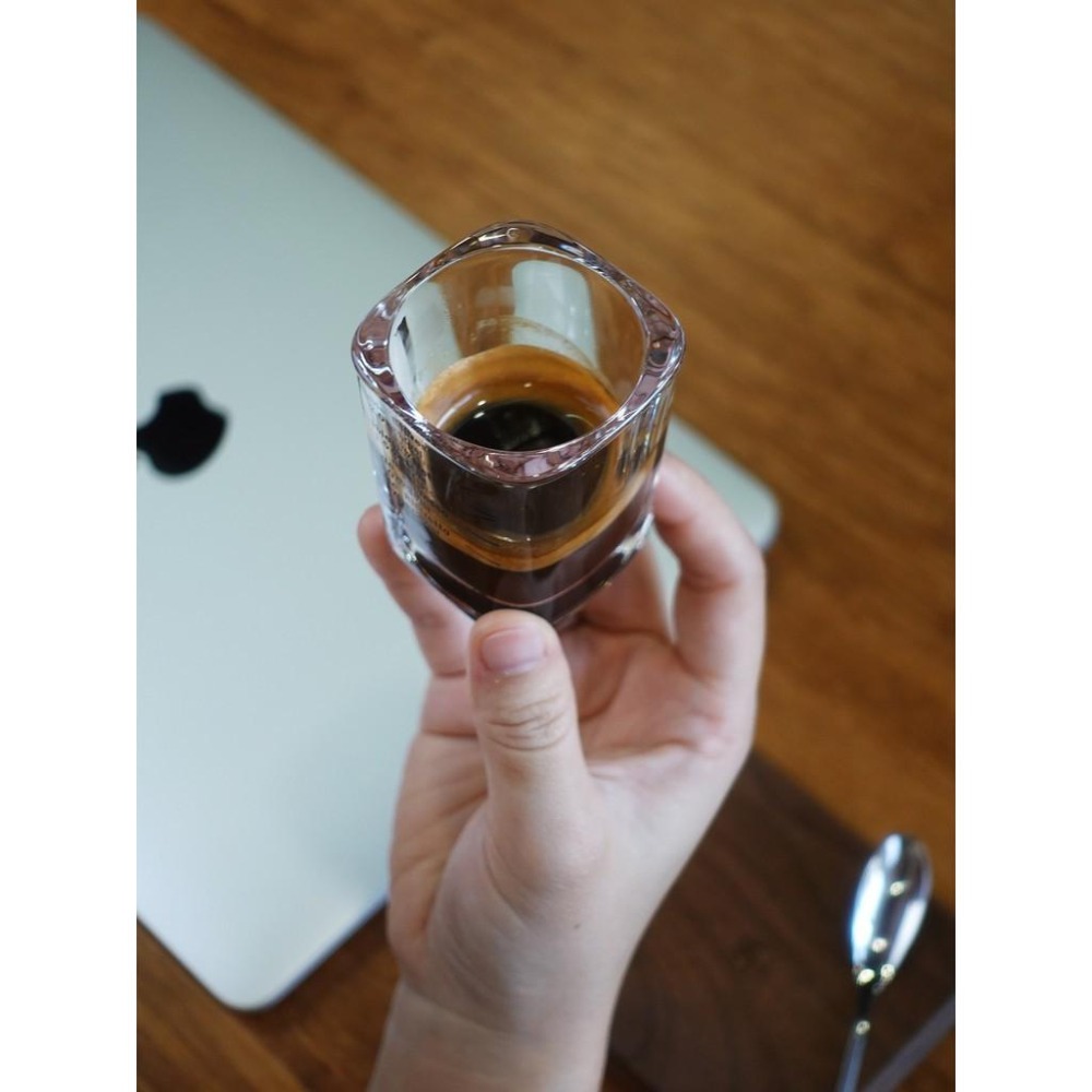 方形玻璃杯60ml 盎司杯 Espresso義式濃縮杯 帶刻度 咖啡杯 烘焙量杯 shot杯 調酒安士杯 威士忌-細節圖5