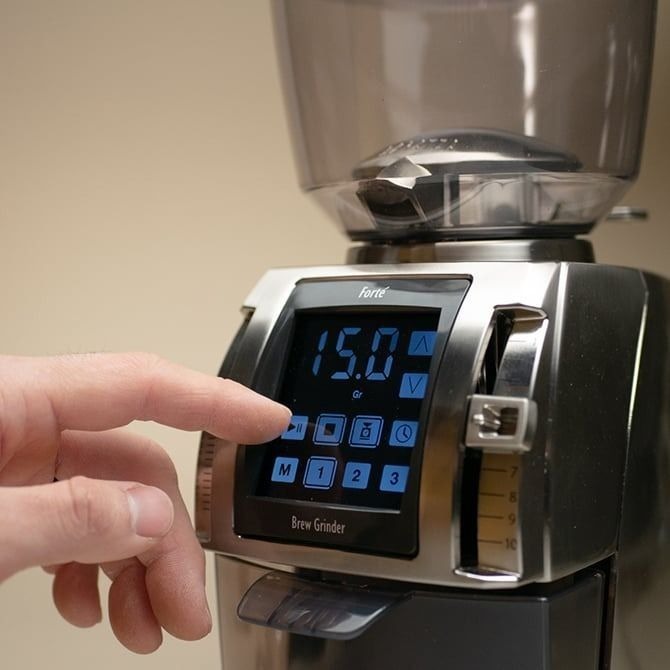 2024 BARATZA【送~風壓漏斗】Forte AP/BG 公司貨 單品義式定時定量咖啡電動磨豆機 小型商業用研磨機-細節圖7