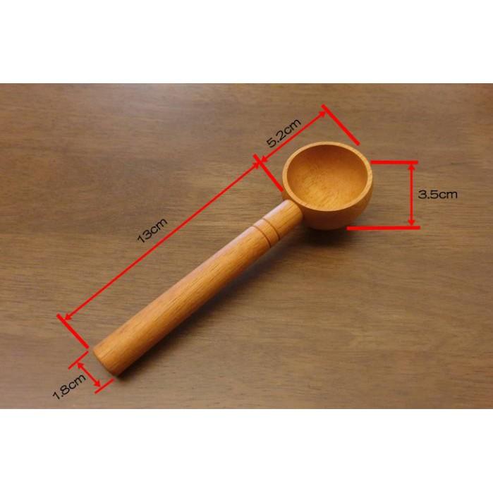 Welead 台灣製 咖啡勺 量勺 木匙 咖啡豆 豆勺 豆匙 咖啡豆匙 20g-細節圖3