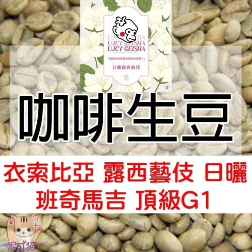 新產季 生豆 衣索比亞 班奇馬吉 露西藝伎 日曬 頂級G1-世界咖啡生豆 咖啡生豆 咖啡豆 日曬 露西藝伎 精品