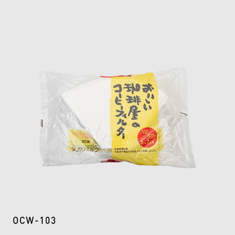 【買十送一】日製 CAFEC/三洋 珈琲屋103 梯形濾紙 漂白 5-7人/100入 T型手沖濾紙 適合聰明濾杯 咖啡屋-細節圖2