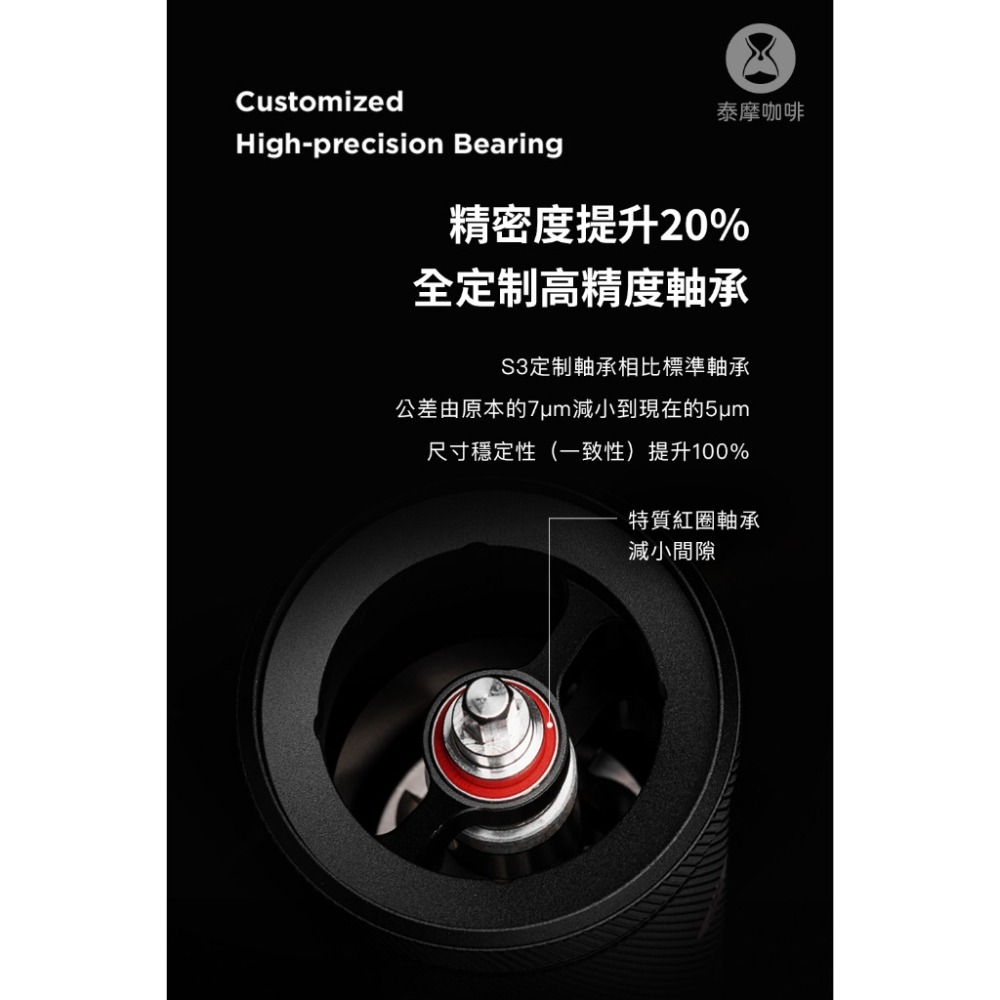 Timemore 泰摩 栗子 S3 外調手搖磨豆機【贈~Driver 不鏽鋼豆匙】手動咖啡磨豆機 高精度外調刻度-細節圖9