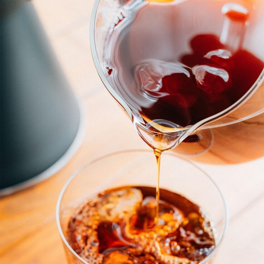 HARIO V60經典清透咖啡壺／VBS-36│VBS-60 玻璃分享壺 咖啡壺 耐熱玻璃壺 日本製 手沖下壺-細節圖7