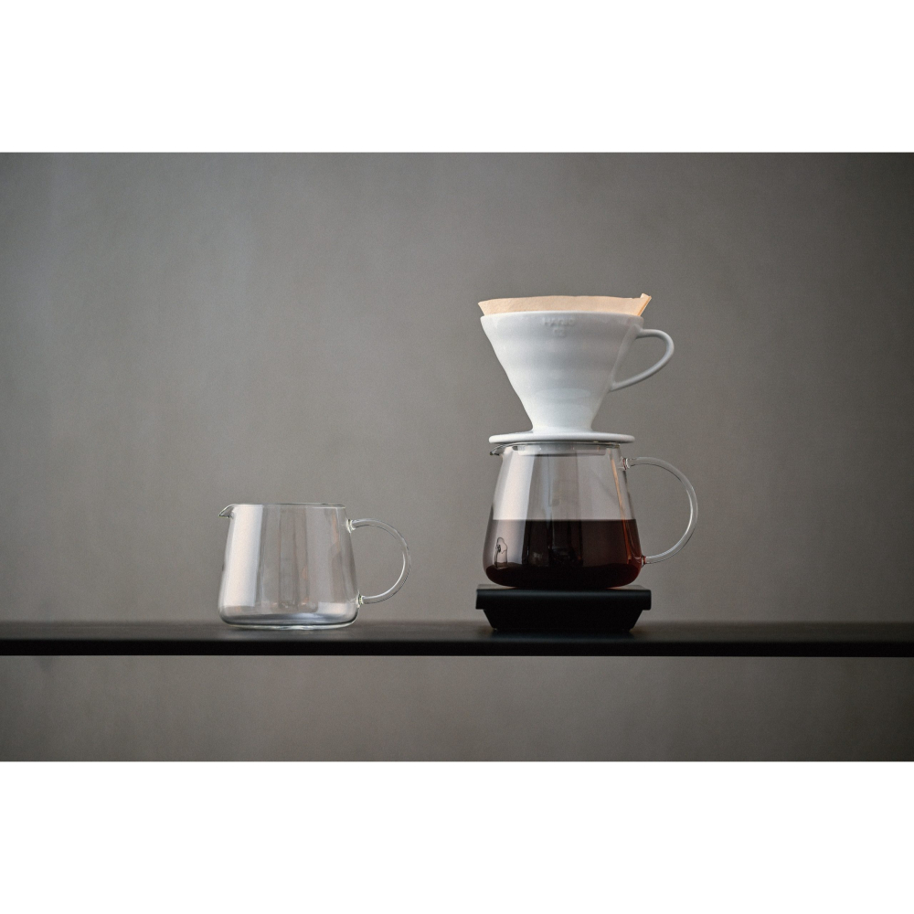 HARIO V60經典清透咖啡壺／VBS-36│VBS-60 玻璃分享壺 咖啡壺 耐熱玻璃壺 日本製 手沖下壺-細節圖9