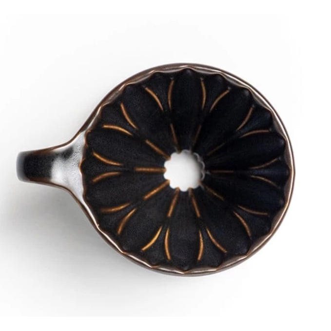 三洋 CAFEC 霧黑限量版 花瓣濾杯 有田燒 1-2/2-4人份 V型濾杯 錐形濾杯 陶瓷濾杯 台灣公司貨 現貨熱銷-細節圖10