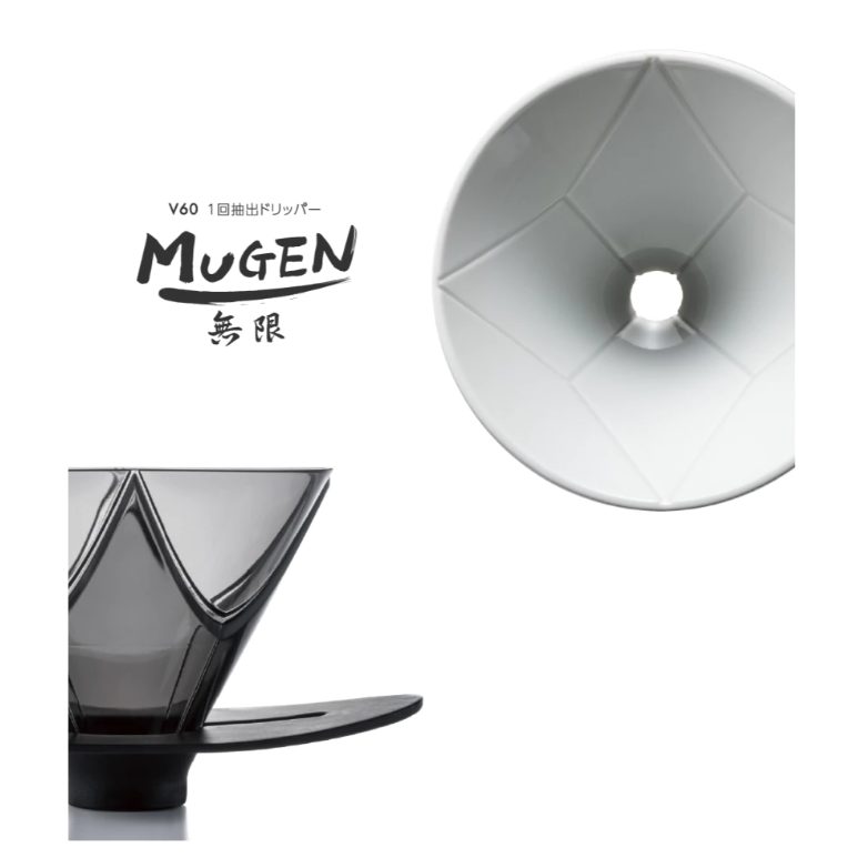 HARIO MUGEN V60 磁石01 無限濾杯 1~2杯用 手沖濾杯 磁石白色 一刀流日本製 VDMU-02-CW-細節圖2