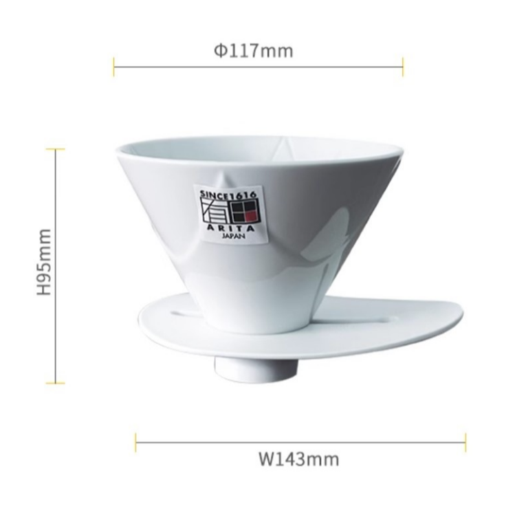 HARIO MUGEN V60 磁石01 無限濾杯 1~2杯用 手沖濾杯 磁石白色 一刀流日本製 VDMU-02-CW-細節圖9