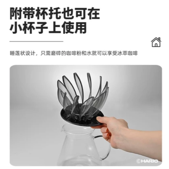 公司貨 HARIO 睡蓮濾杯 SUIREN濾杯 手沖濾杯 V60樹脂濾杯 錐形濾杯 花瓣濾杯 底座分離VDSU-02-細節圖4
