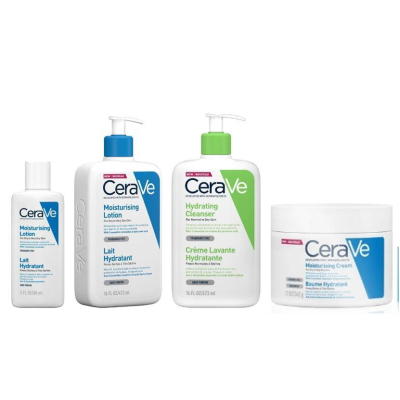 CeraVe適樂膚長效清爽保濕乳473ml長效潤澤修護霜340g/溫和泡沫潔膚露473ml