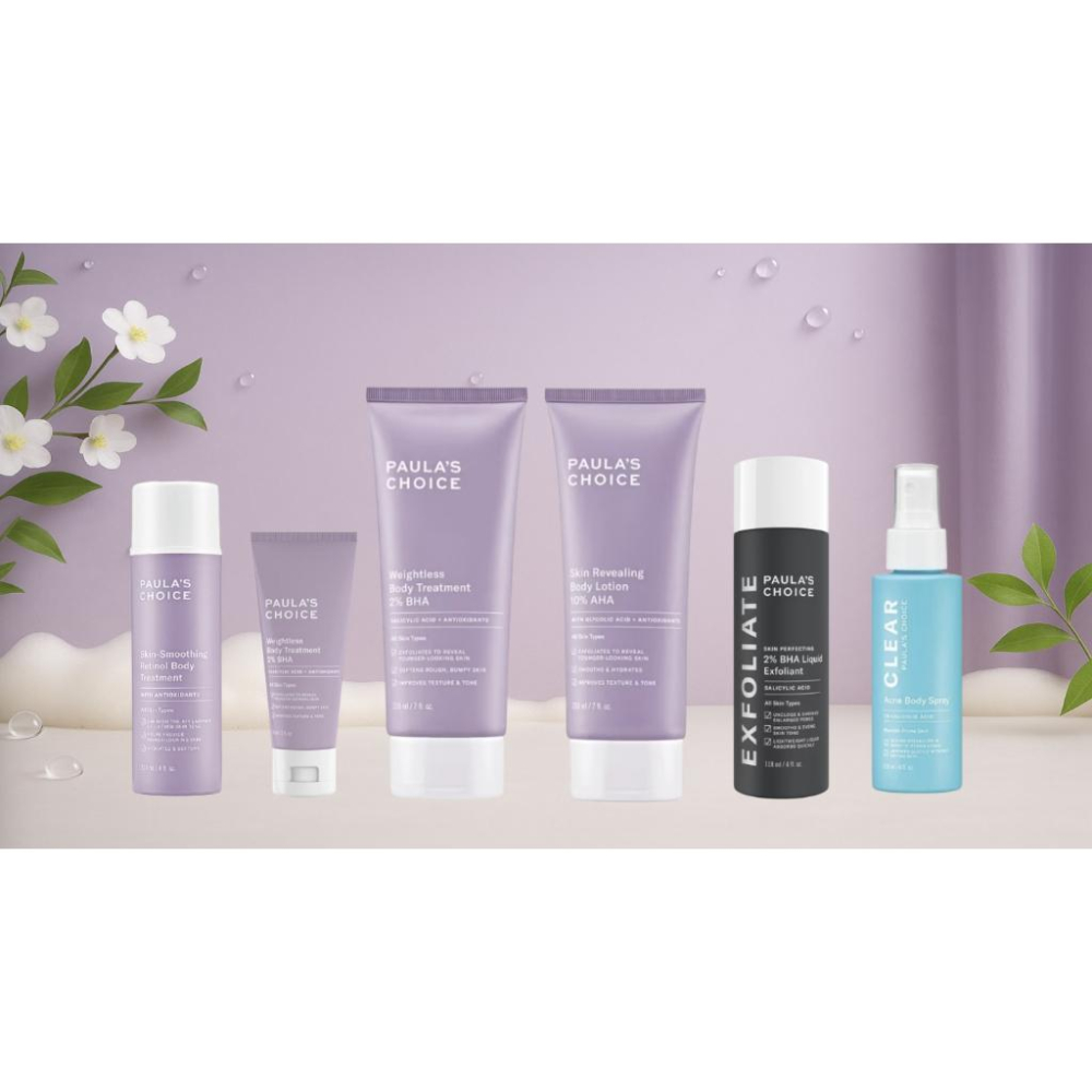 寶拉珍選2%水楊酸身體乳10%果酸身體乳/水楊酸美體噴霧/水楊酸緊緻毛孔精露購買正貨身體乳精華液送身體乳體驗包五包-細節圖2