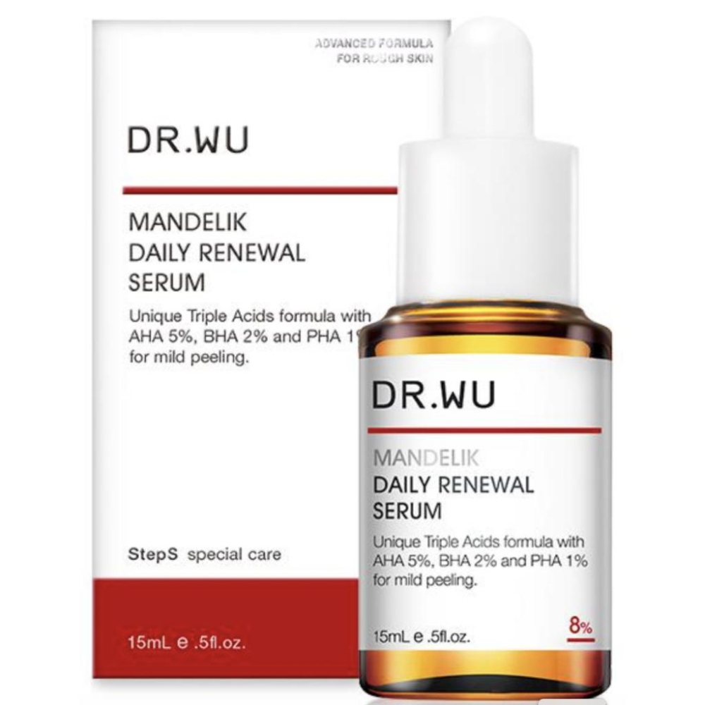 Dr.wu杏仁酸亮白煥膚精華 18% 15ml/30ml杏仁酸溫和煥膚精華8%15ml-細節圖3