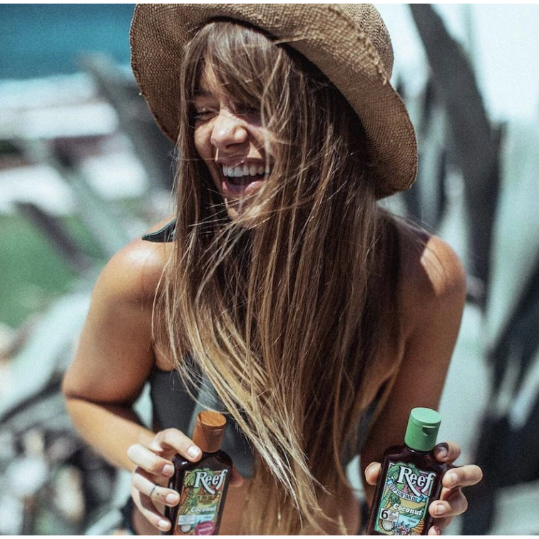 『現貨』澳洲老品牌🇦🇺 助曬油 燙金古銅  REEF Sun Tan Oil 🥥戶外 曬黑 美黑 助曬油 燙金古銅-細節圖5