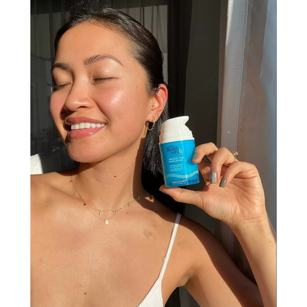 每日古銅漸變 美黑 保色乳液🔥素顏霜🔥邦迪金沙 🇦🇺 Bondi sands Tanning 自曬黑 蘆薈乳液-細節圖8