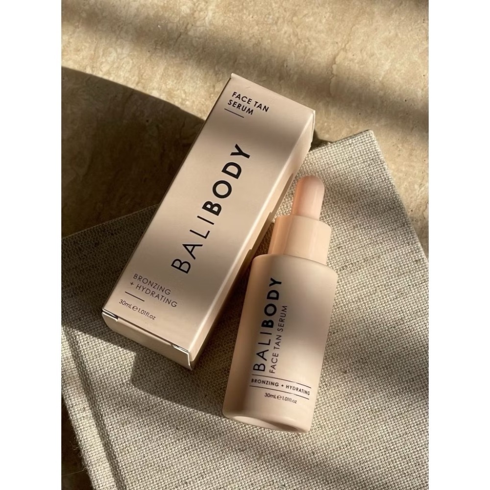 『現貨』具有護膚功能 自曬黑 臉部精華 Bali body 🦘美黑精華液 透明質酸/煙酰胺  緩慢釋放自然 古銅肌-細節圖8