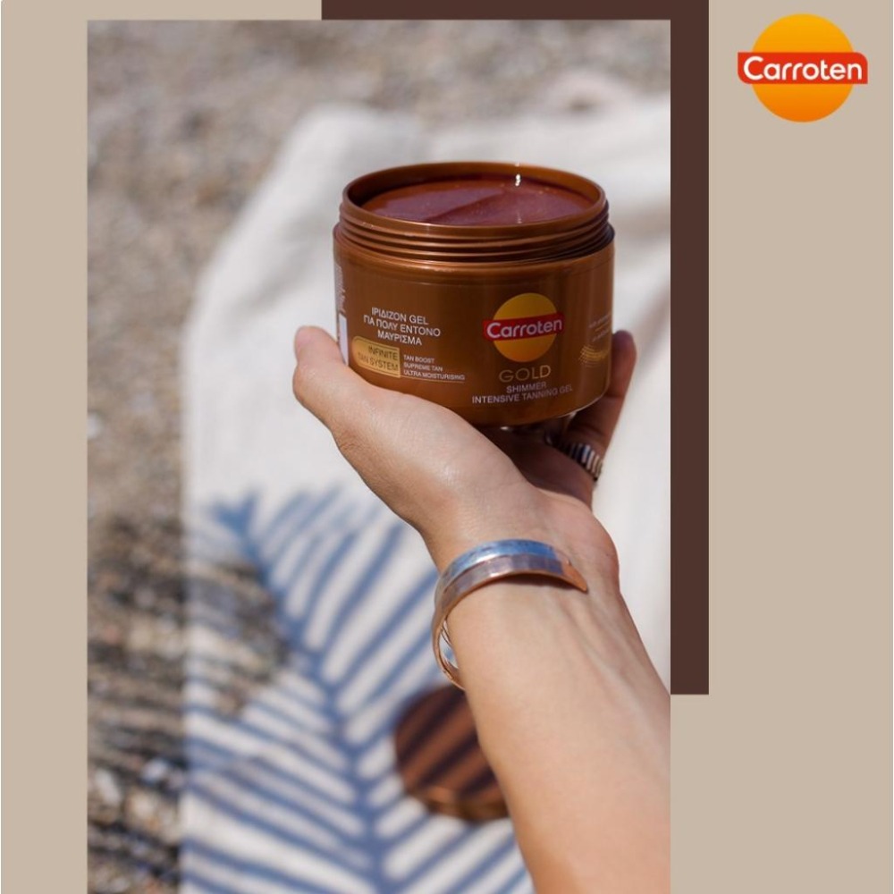 閃亮亮 金色珍珠『古銅金』β-胡蘿蔔素🥕上色快 緩褪色 助曬膏 🦘Carroten 曬黑助曬『現貨』曬黑膏-細節圖8