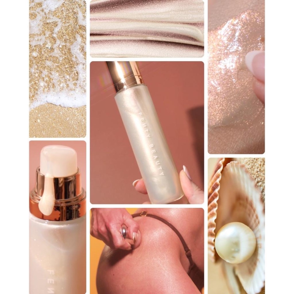 頂級獨特✨蕾哈娜 Fenty Beauty 🇺🇸 Body Luminizer 高光 shimmer 閃耀 花香身體乳-細節圖2