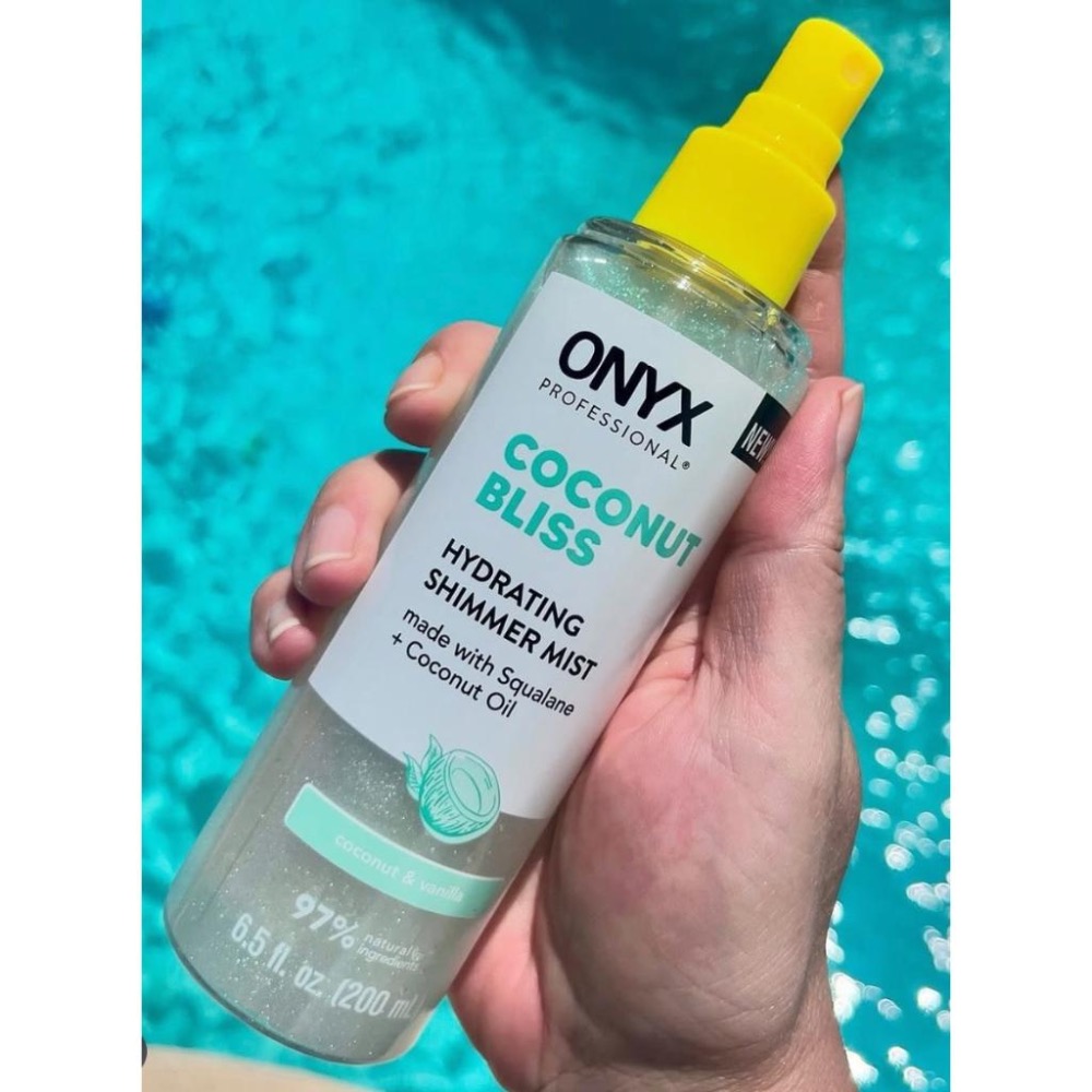 微光細霧 保濕身體噴霧 無酒精『現貨』角鯊烷＋椰子油 Onyx Coconut Bliss，保溼微光噴霧 椰子＋香草-細節圖3