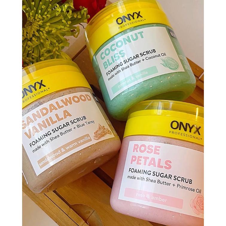 天然 去角質『現貨』Onyx Professional 乳木果油+椰子油 Sugar Scrub 泡沫糖 磨砂膏-細節圖3