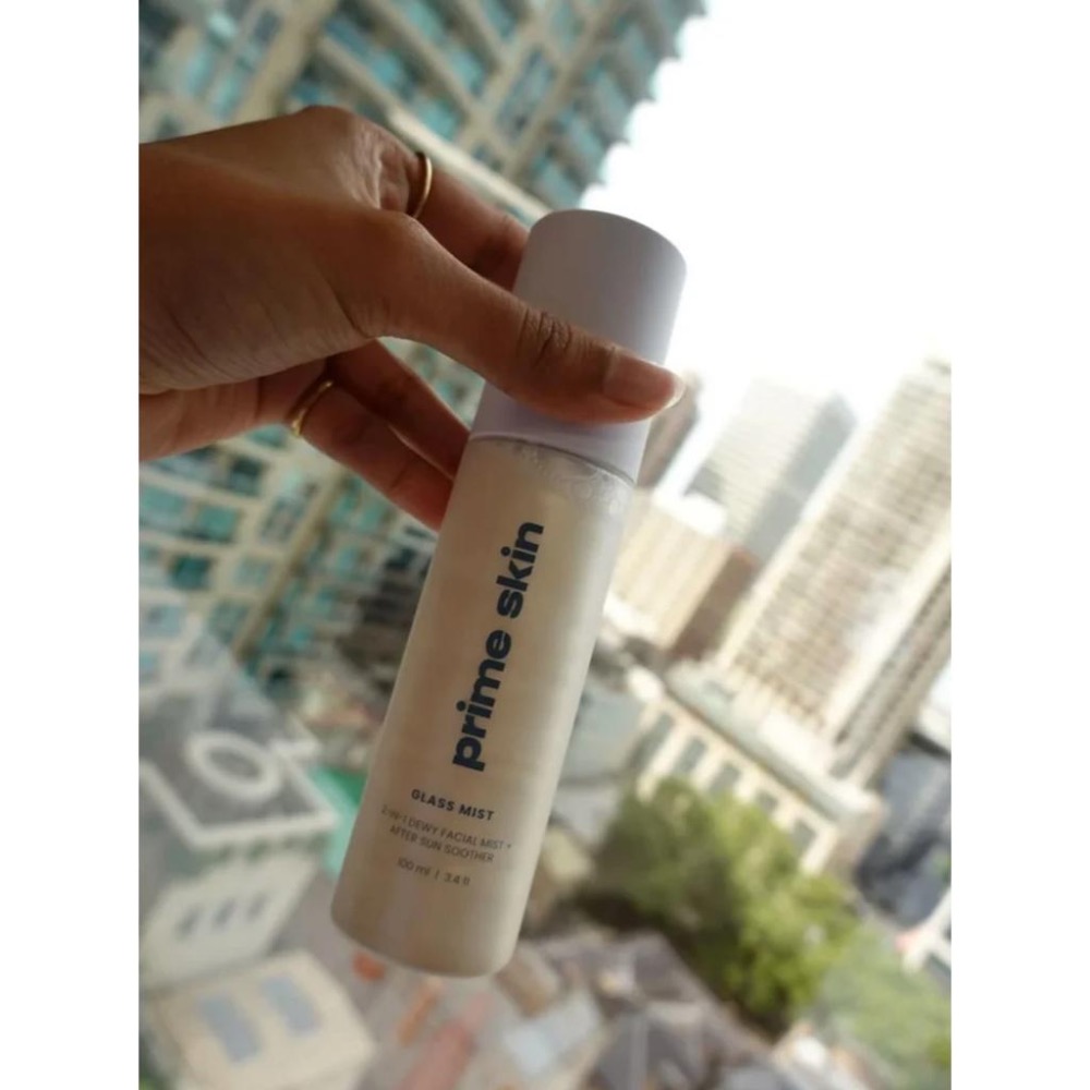 鎮靜冰涼 白珍珠噴霧『現貨』早/隨時保濕,晚/曬後舒緩 🦘Prime Skin GLASS MIST 舒緩臉部噴霧-細節圖8