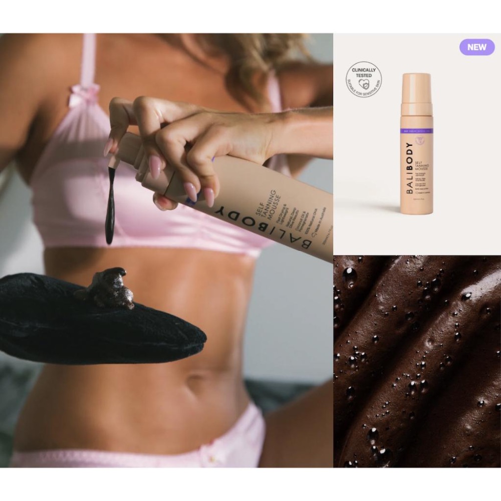 現貨 最新突破/紫羅蘭「現貨」免曬 巧克力色 Bali body Self Tan🔥美黑 自曬黑🦘仿曬黑 美黑慕斯-細節圖4