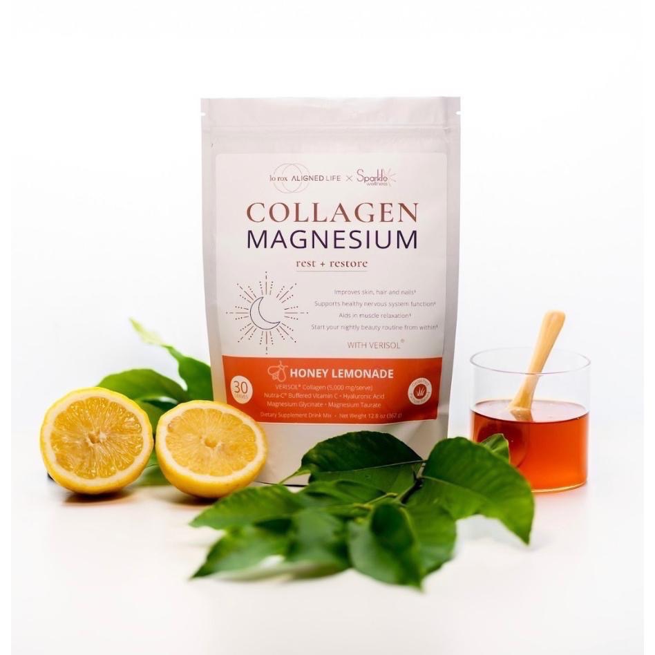 睡眠 膠原蛋白鎂 休息+恢復 🇺🇸Sparkle Collagen VERISOL膠原蛋白肽 甘氨酸鎂/牛磺酸鎂-細節圖7