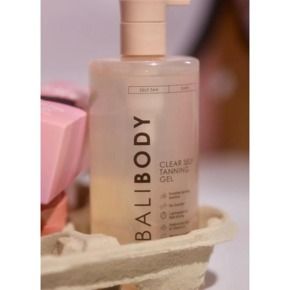 現貨 400ml大容量 仿曬 自曬黑 無需沖洗 零轉印🦘Bali body Self Tanning Gel 透明凝膠-細節圖2