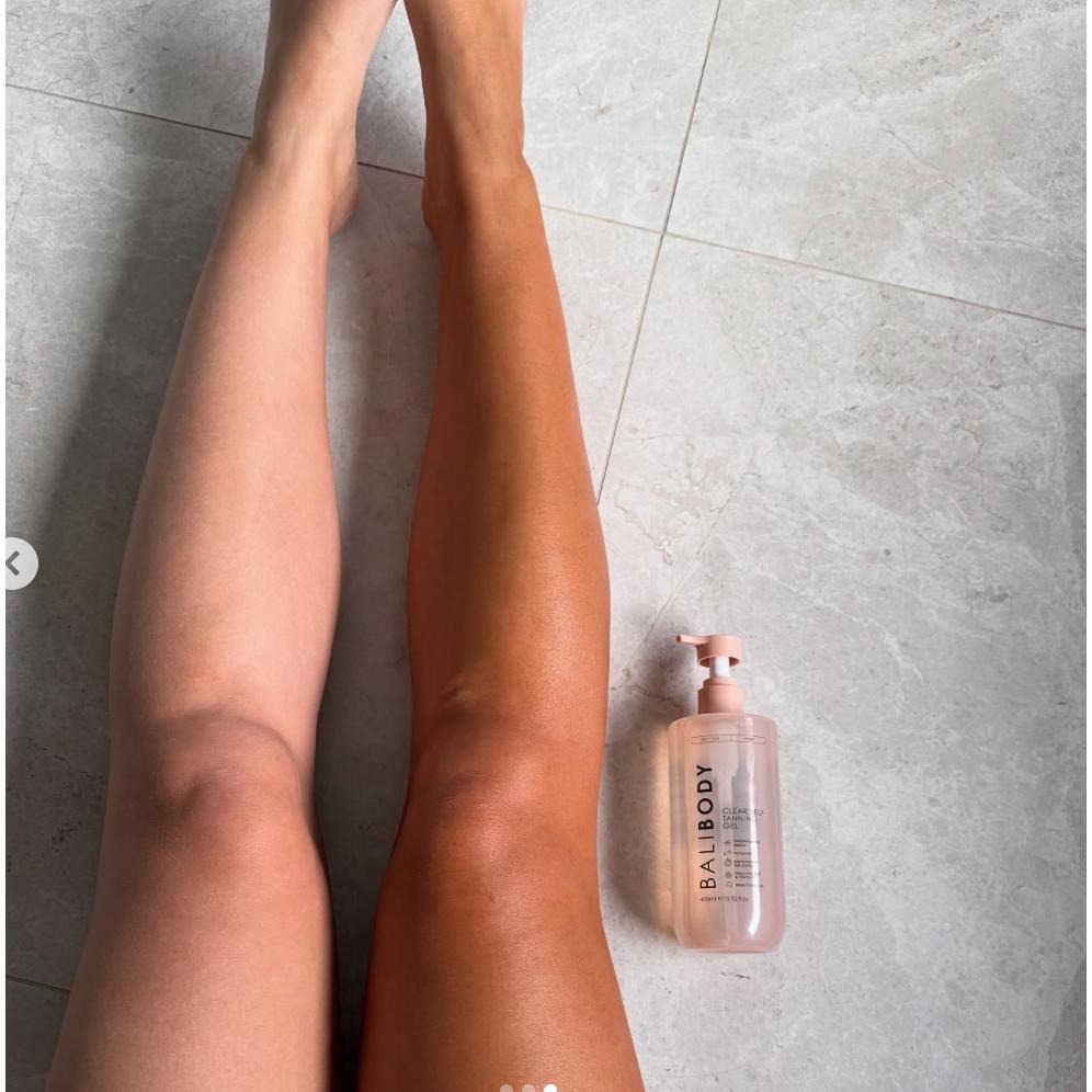 現貨 400ml大容量 仿曬 自曬黑 無需沖洗 零轉印🦘Bali body Self Tanning Gel 透明凝膠-細節圖7