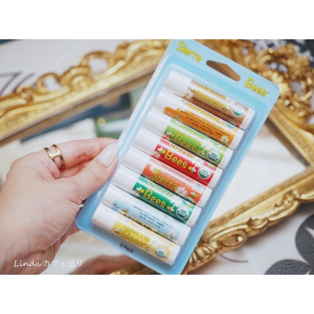 滋潤護唇 美唇🧡 美國🇺🇸 Sierra Bees 小蜜蜂 純天然 有機 潤唇膏 護唇膏 嬰幼兒 孕婦適用-細節圖4