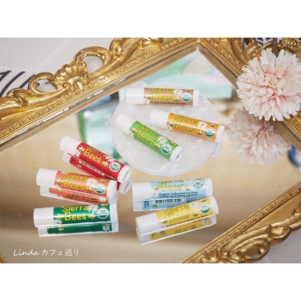 滋潤護唇 美唇🧡 美國🇺🇸 Sierra Bees 小蜜蜂 純天然 有機 潤唇膏 護唇膏 嬰幼兒 孕婦適用-細節圖5