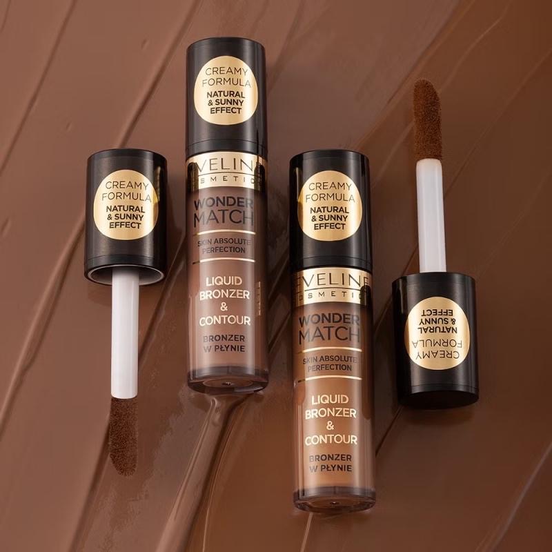 打造自然立體輪廓 🇫🇷EVELINE COSMETICS 液態修容 古銅肌 修容筆  Bronzer-細節圖2