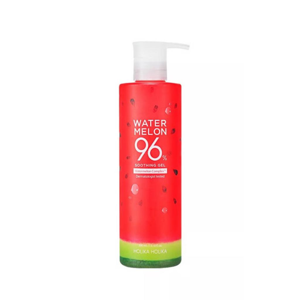 韓國製 Holika Holika Watermelon 西瓜 96%清爽保濕凝膠 Soothing Gel 390ml-細節圖7