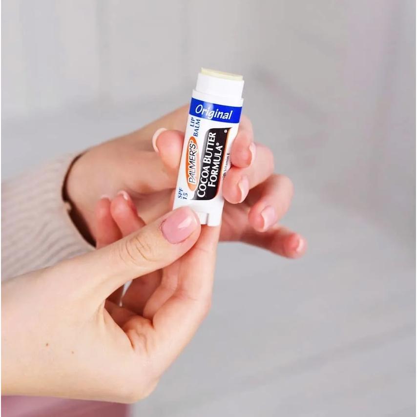 滋潤 保養 Cocoa Butter Lip Balm 護唇膏 🇺🇸 帕瑪氏 Palmer＇s SPF15 潤脣膏-細節圖9
