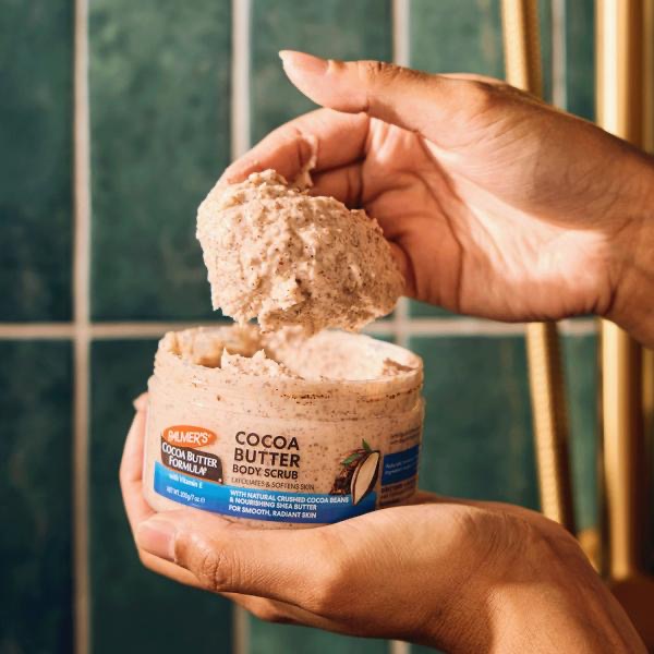 男女合適 中性可可脂味「現貨」帕瑪氏 Palmer＇s 可可脂🥥椰子油🌴身體去角質 磨砂膏-細節圖2