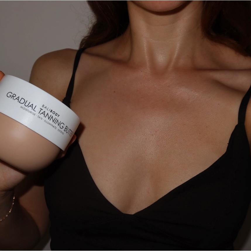 免曬_美黑漸變 燙金 美黑 奶油霜 🦘Bali body Gradual Tanning Butter 美黑高光乳霜-細節圖7