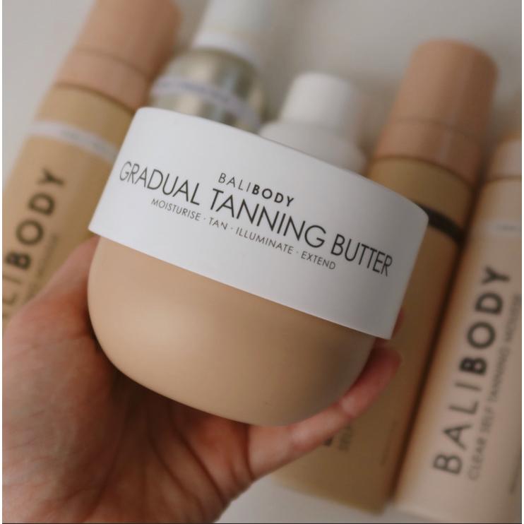 免曬_美黑漸變 燙金 美黑 奶油霜 🦘Bali body Gradual Tanning Butter 美黑高光乳霜-細節圖9