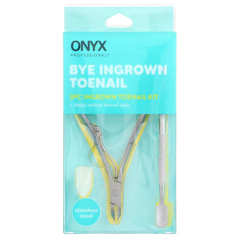 現貨 ONYX 足部 不鏽鋼 腳趾甲『美甲工具』趾甲剪 三合一組合-細節圖4