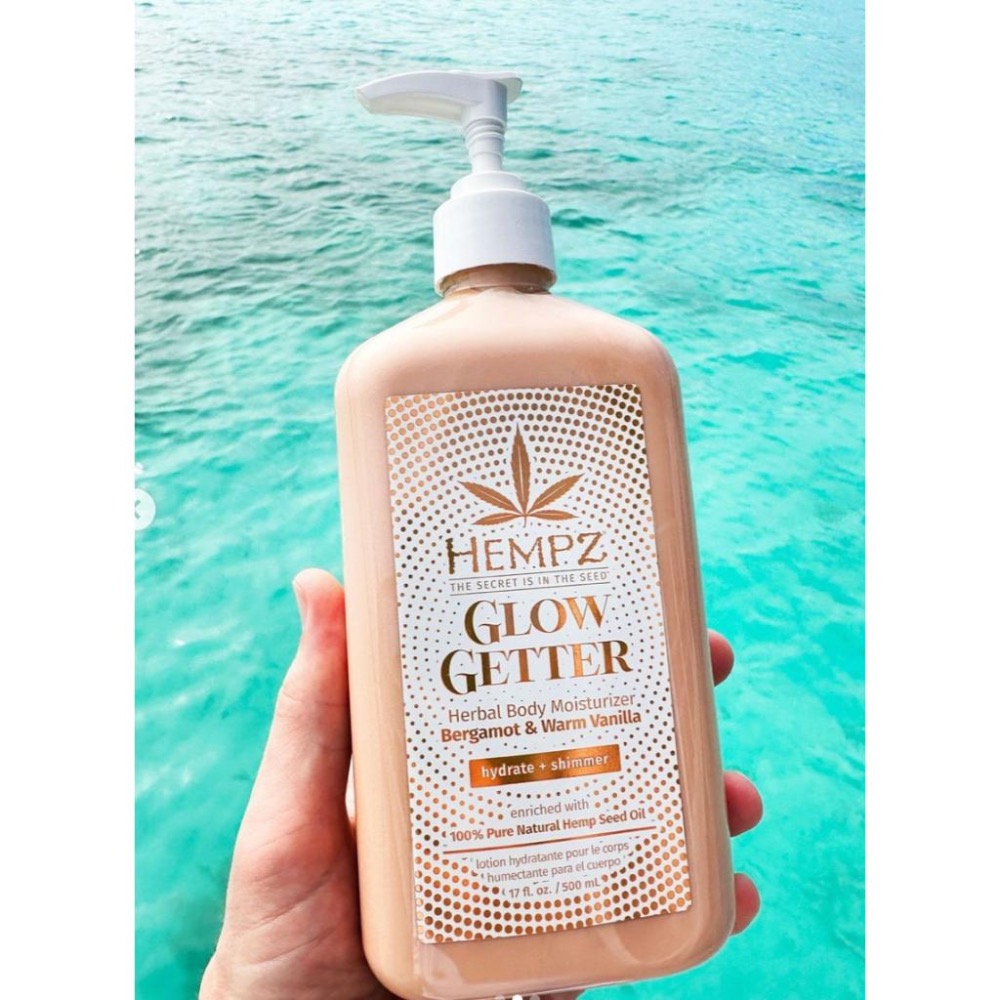 香味細閃高光✨ Shimmer 玫瑰金 🇺🇸Hempz Glow Getter 保濕 身體乳 荷荷芭油 身體噴霧-細節圖4