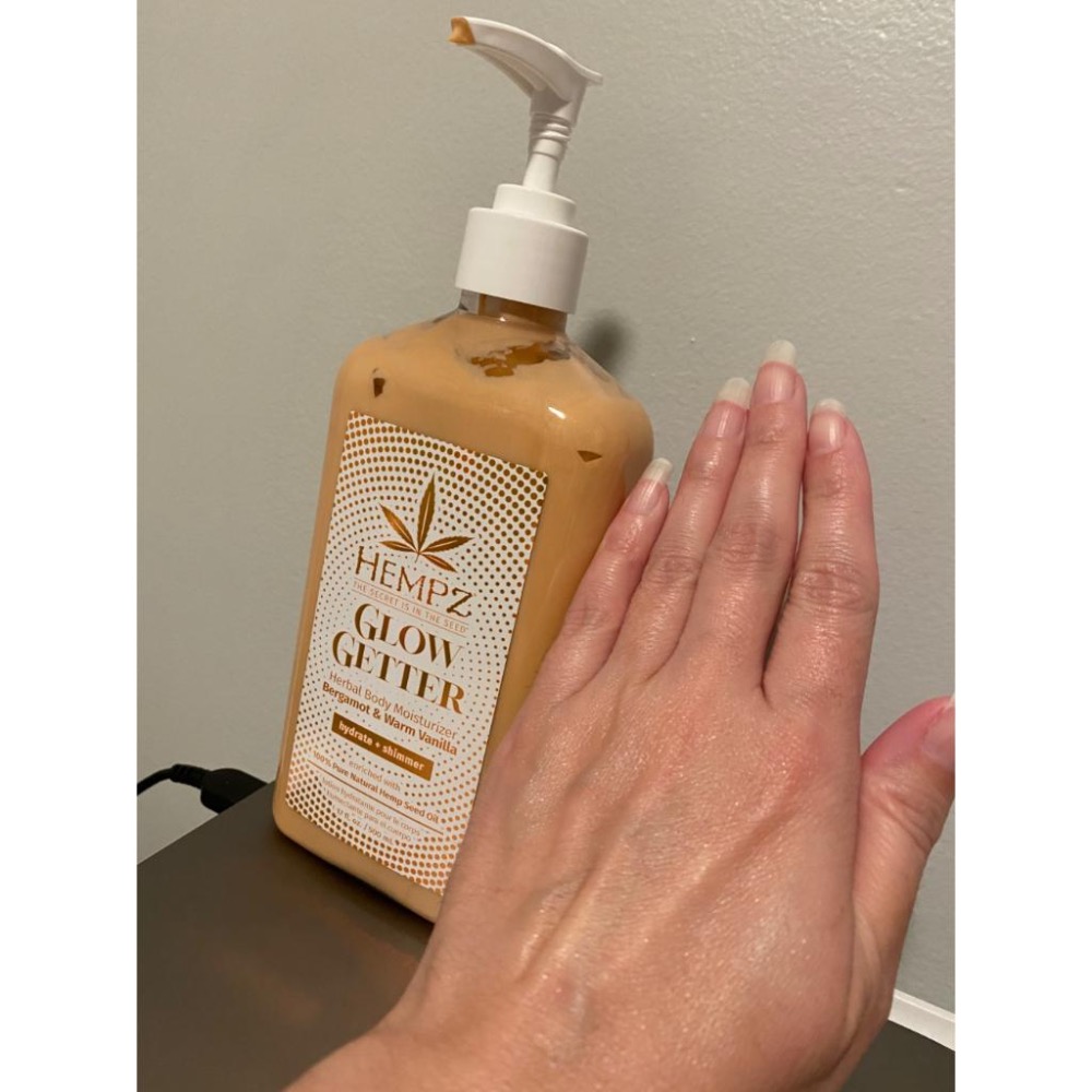 香味細閃高光✨ Shimmer 玫瑰金 🇺🇸Hempz Glow Getter 保濕 身體乳 荷荷芭油 身體噴霧-細節圖5