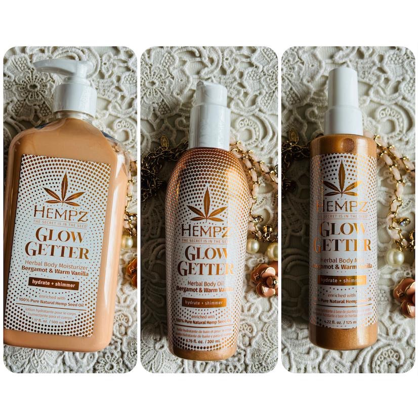 香味細閃高光✨ Shimmer 玫瑰金 🇺🇸Hempz Glow Getter 保濕 身體乳 荷荷芭油 身體噴霧-細節圖7