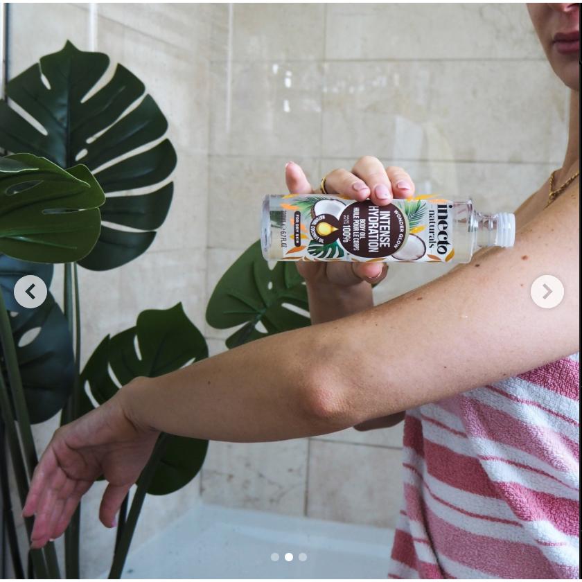 現貨 磨砂膏/保濕滋潤乳/保養油 英國製造 🇬🇧 inecto Body Oil/椰殼 身體 去角質 身體油-細節圖6
