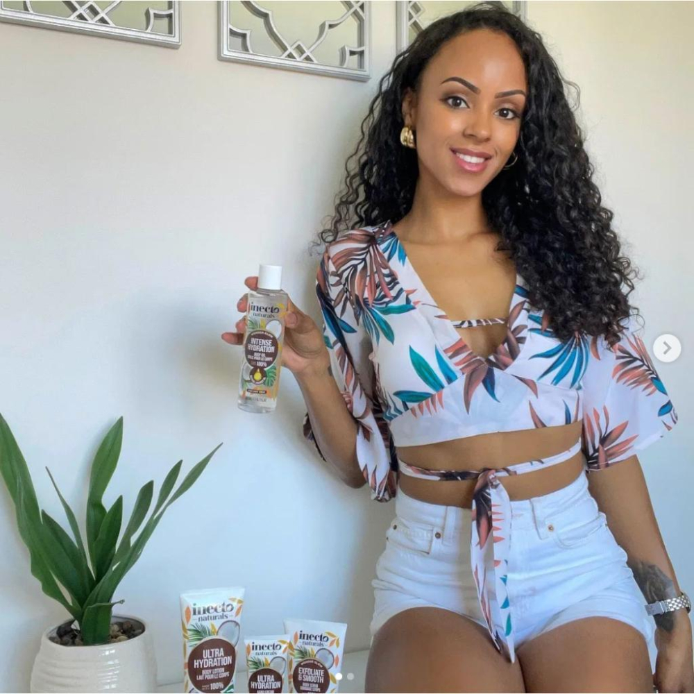 現貨 磨砂膏/保濕滋潤乳/保養油 英國製造 🇬🇧 inecto Body Oil/椰殼 身體 去角質 身體油-細節圖8