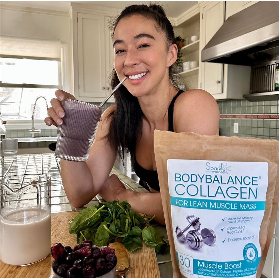 現貨『肌肉提升 Muscle Boost』適合運動後使用💪🏽Sparkle Collagen🇺🇸活性 水解膠原蛋白-細節圖5