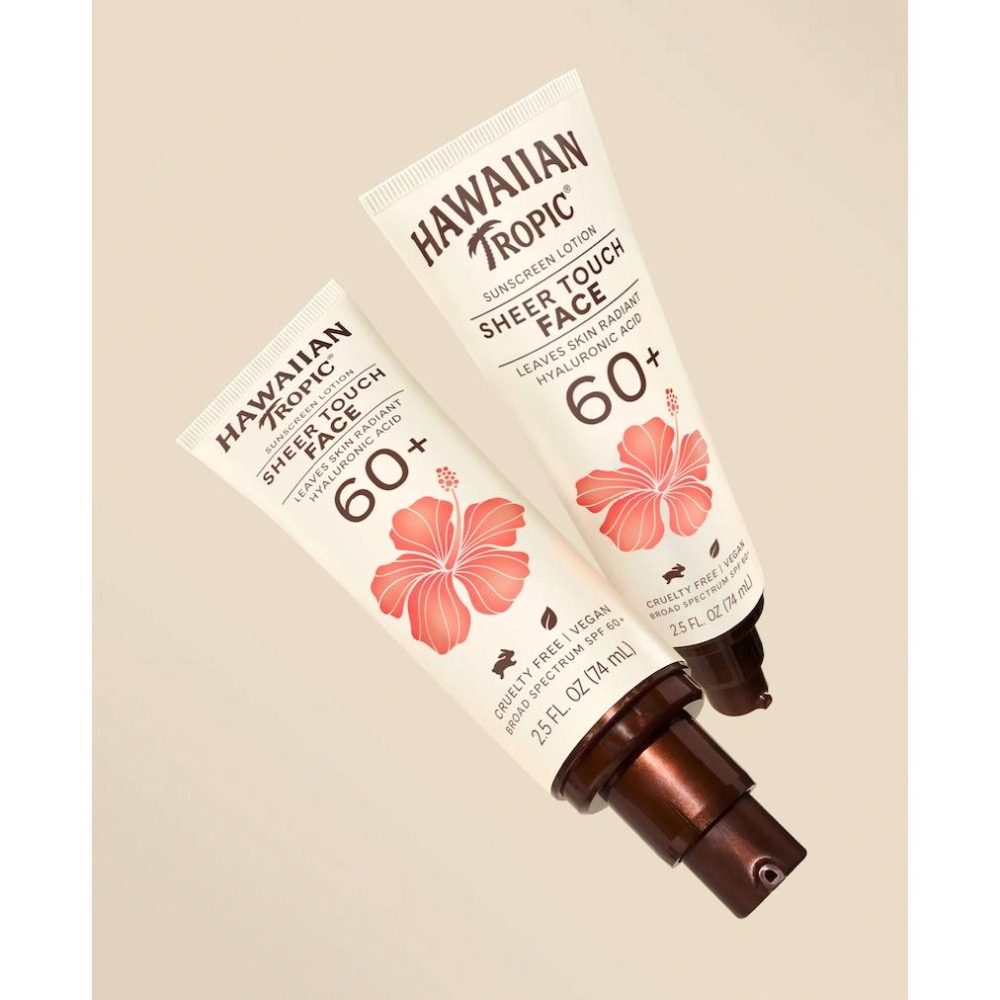『現貨』珠光防曬乳 Hawaiian Tropic 熱帶夏威夷 清透觸感 SPF 60 ☀️ 臉部防曬乳-細節圖3