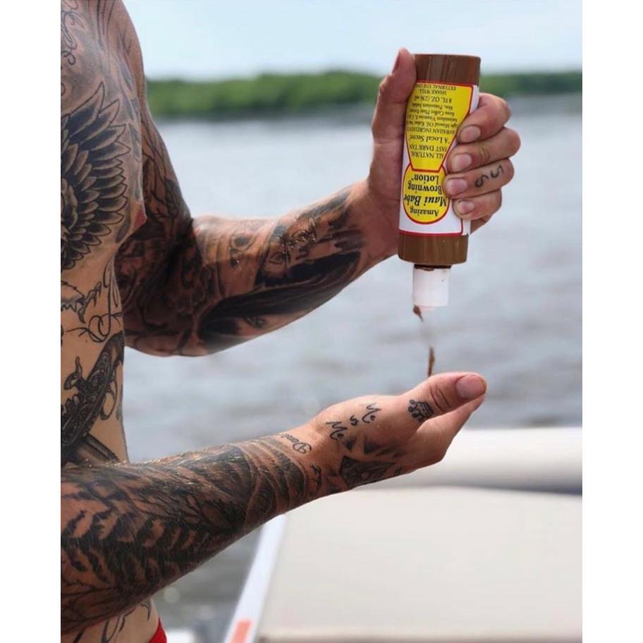 加強速黑小麥肌 有色助曬乳液🇺🇸 夏威夷當地人的秘密 焦糖古銅🌺 Maui Babe 天然咖啡豆萃取 曬黑加速-細節圖5