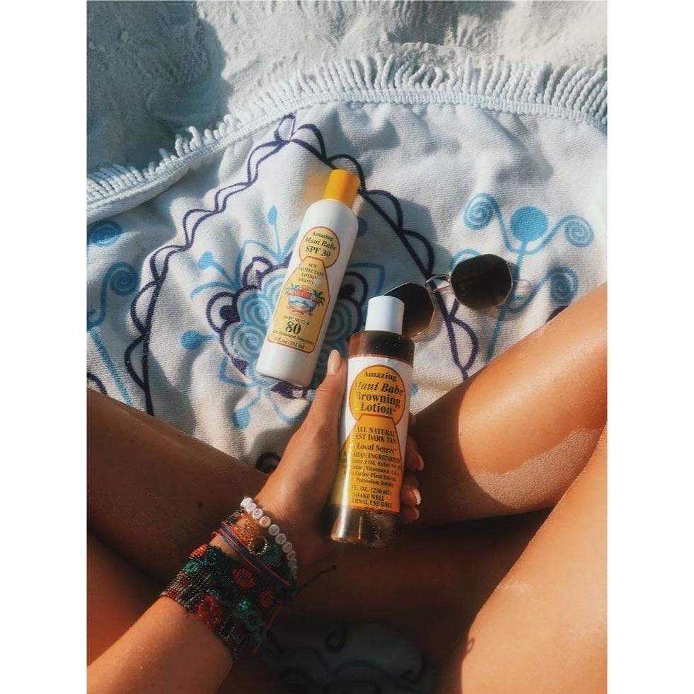 加強速黑小麥肌 有色助曬乳液🇺🇸 夏威夷當地人的秘密 焦糖古銅🌺 Maui Babe 天然咖啡豆萃取 曬黑加速-細節圖9