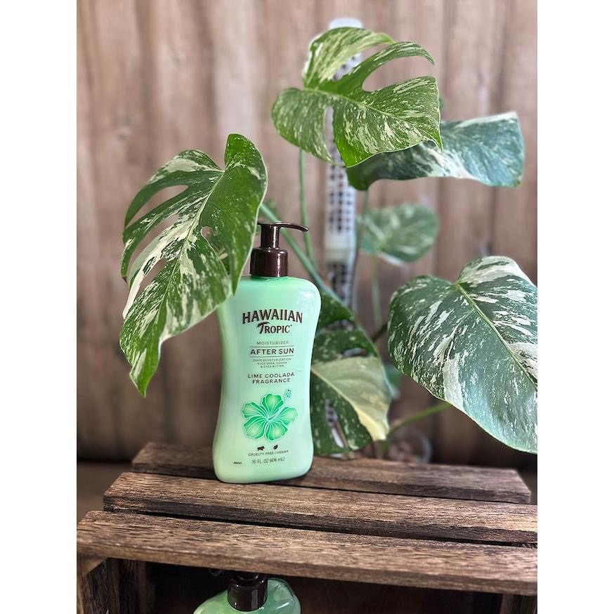 「現貨」曬後 蘆薈乳液 熱帶夏威夷 hawaiian tropic After Sun Lime 高保濕 曬後保濕霜-細節圖8
