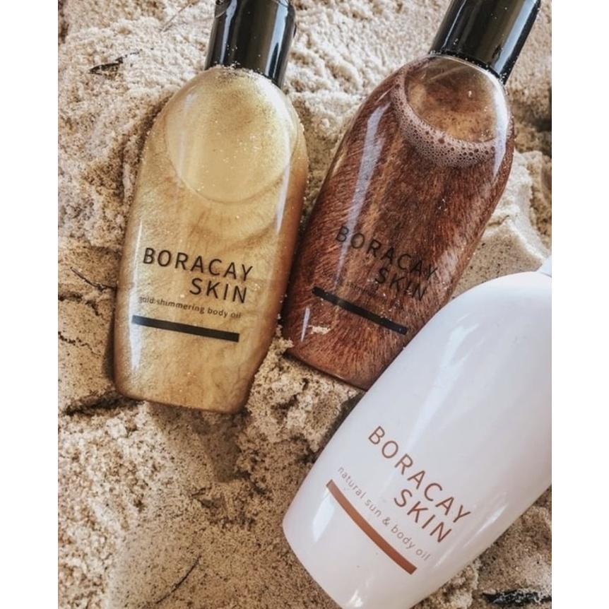 助曬油組合 身體油 🇦🇺 海洋友善 Boracay skin 助曬 曬黑助曬油 古銅色 美黑 燙金助曬油-細節圖3