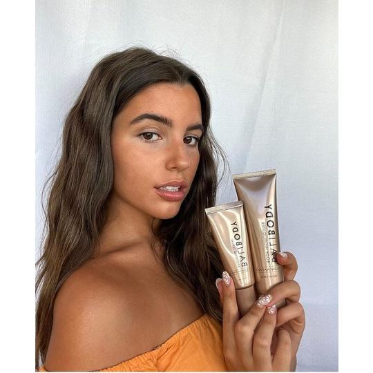 美黑燙金古銅乳 『現貨』 Bali Body <臉＋身體> 古銅 燙金保濕 精華液 美黑啞光  BaliBody-細節圖8