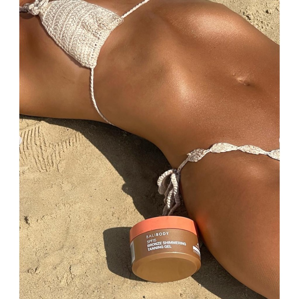 現貨到～閃亮亮 奢華金色高光『高光助曬』SPF15  🇦🇺 Bali body Shimmer Tanning Gel-細節圖3