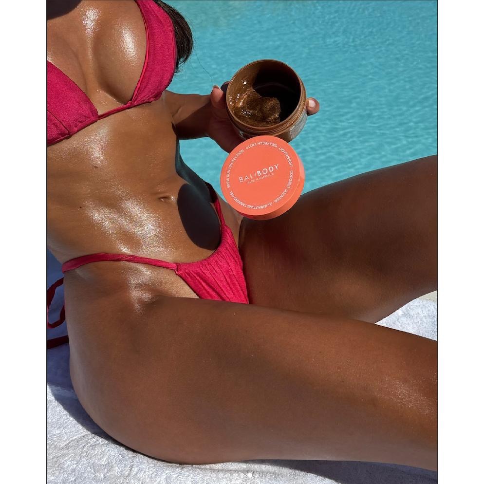 現貨到～閃亮亮 奢華金色高光『高光助曬』SPF15  🇦🇺 Bali body Shimmer Tanning Gel-細節圖7